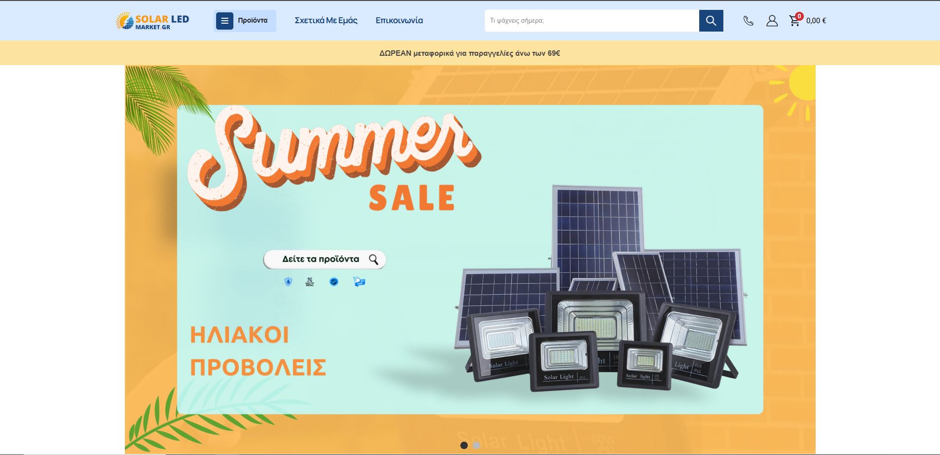 Solar Led Market